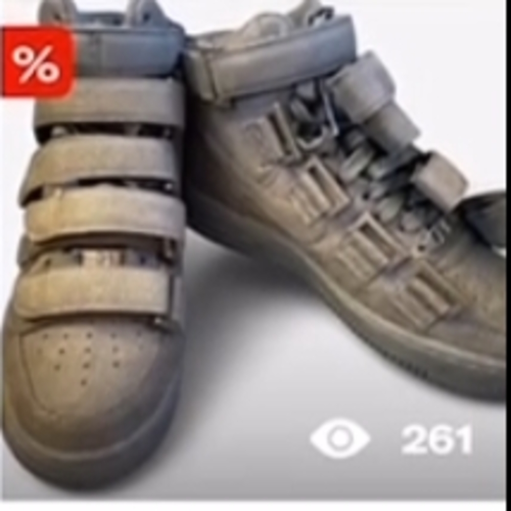 Nike Gray High-Top Sneakers